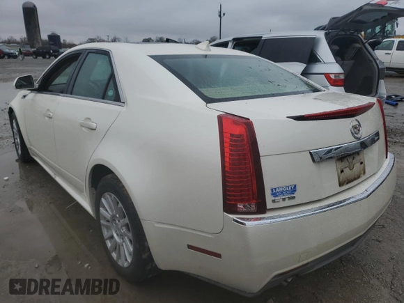2011 Cadillac CTS Luxury with VIN 1G6DF5EY3B0138097, listed as a Copart auction lot 85510124 with 127,101 mi miles and Salvage title. Bid and sale history available at DreamBid. Image 2.