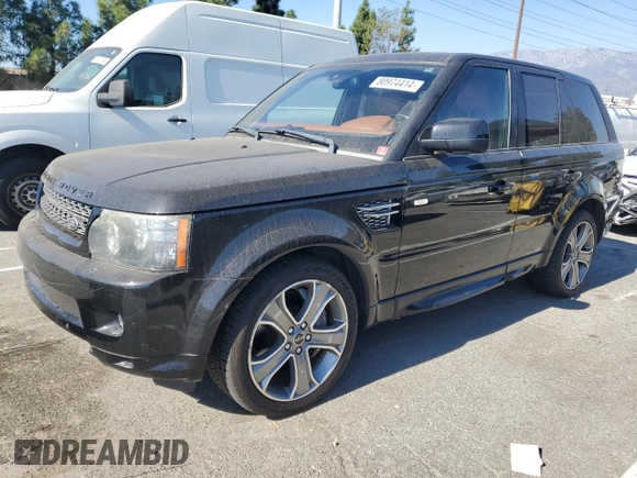 2012 Land Rover Range Rover Sport SC with VIN SALSH2E4XCA741711, listed as a Copart auction lot 80974414 with 105,967 mi miles and Clean Title. Bid and sale history available at carsss.com. Image 1.