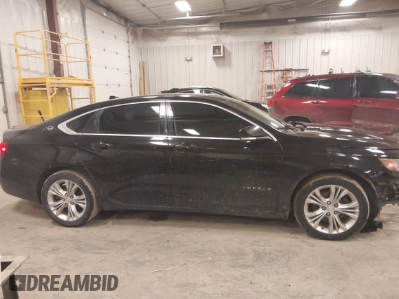 2014 Chevrolet Impala LT with VIN 2G1125S30E9307645, listed as a IAAI auction lot 41691147 with 190,168 mi miles and . Bid and sale history available at DreamBid. Image 13.