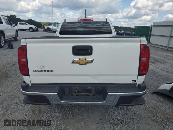 2016 Chevrolet Colorado 4WD WT with VIN 1GCHTBE35G1108918, listed as a Copart auction lot 72496914 with 95,142 mi miles and Salvage Title. Bid and sale history available at carsss.com. Image 6.