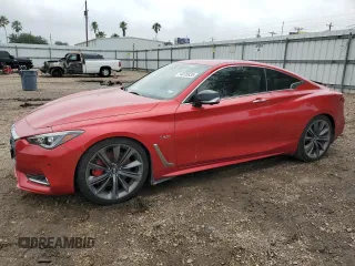 2019 Infiniti Q60 Red Sport 400 z VIN JN1FV7EK8KM360467, wystawiony jako Copart lot #54070635 z przebiegiem 49 227 mil mil oraz Szkoda całkowita • Salvage title. Historia ofert i sprzedaży dostępna na DreamBid. Obrazek 1.