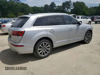 2018 Audi Q7 Premium with VIN WA1AHAF71JD041605, listed as a Copart auction lot 54475345 with 92,267 mi miles and Salvage title. Bid and sale history available at DreamBid. Image 3.