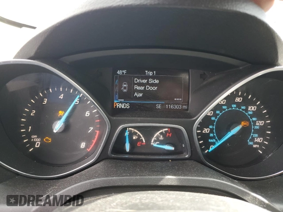 2016 Ford Escape SE с VIN 1FMCU9G90GUB99219, выставлен на аукционе Copart как лот 48174435 с пробегом 116 303 миль миль и Списание • Salvage title. История ставок и продаж доступна на DreamBid. Изображение 9.