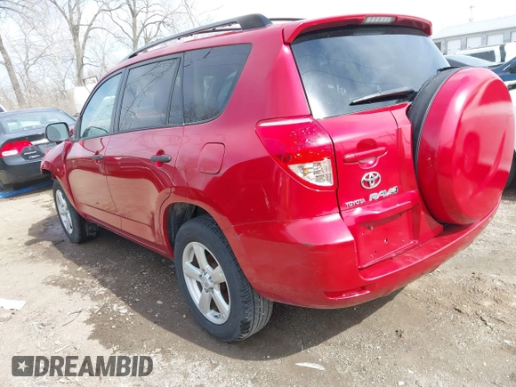 2006 Toyota RAV4 with VIN JTMZD33V966009113, listed as a IAAI auction lot 41770759 with 88,953 mi miles. Bid and sale history available at carsss.com. Image 3.