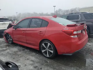 2017 Subaru Impreza Sport with VIN 4S3GKAM67H3607603, listed as a Copart auction lot 43977445 with 114,778 mi miles and Salvage Title. Bid and sale history available at carsss.com. Image 2.