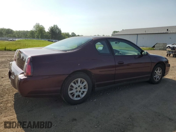 2004 Chevrolet Monte Carlo LS z VIN 2G1WW12E649194223, wystawiony jako Copart lot #60756175 z przebiegiem 53 477 mil mil oraz Czysty tytuł • Clean title. Historia ofert i sprzedaży dostępna na DreamBid. Obrazek 3.