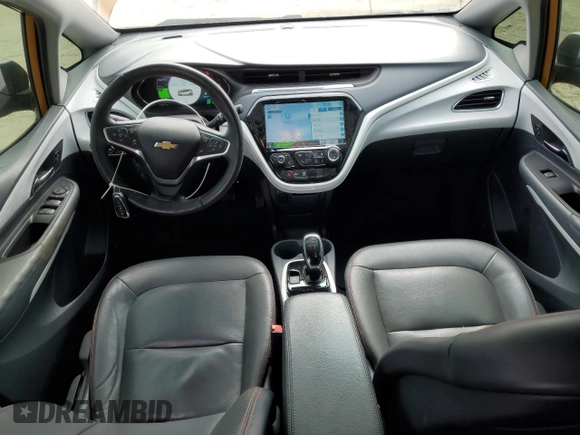 2017 Chevrolet Bolt EV Premier with VIN 1G1FX6S00H4161371, listed as a Copart auction lot 55960805 with 100,902 mi miles and Salvage title. Bid and sale history available at DreamBid. Image 8.