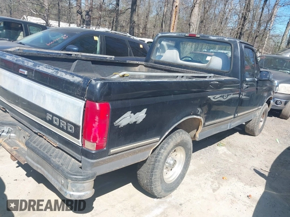 1995 Ford F-150 with VIN 1FTEF14N6SLB97371, listed as a IAAI auction lot 41833883 with 156,408 mi miles. Bid and sale history available at carsss.com. Image 4.