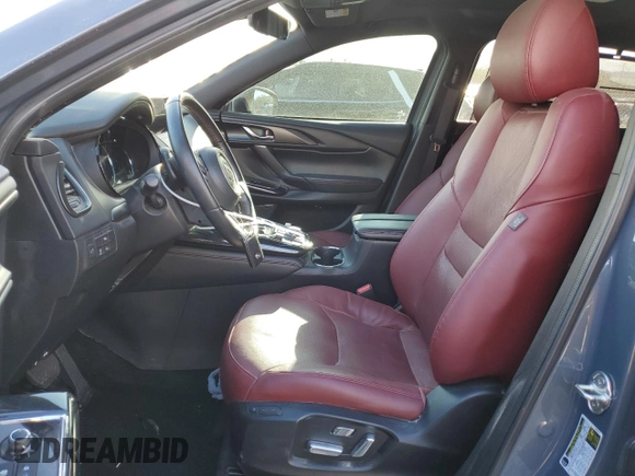 2023 Mazda CX-9 Carbon Edition with VIN JM3TCBDY0P0650772, listed as a Copart auction lot 48994315 with 14,758 mi miles and Salvage title. Bid and sale history available at DreamBid. Image 7.