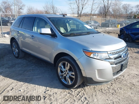 2011 Ford Edge Limited with VIN 2FMDK3KC8BBA67382, listed as a IAAI auction lot 41777303 with 177,316 mi miles. Bid and sale history available at carsss.com. Image 1.