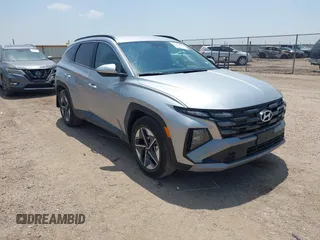 2025 Hyundai Tucson SEL z VIN 5NMJB3DE1SH494667, wystawiony jako IAAI lot #42351453 z przebiegiem 9 198 mil mil oraz . Historia ofert i sprzedaży dostępna na DreamBid. Obrazek 1.