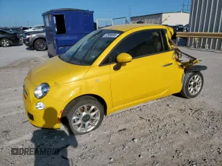 2017 FIAT 500 Pop z VIN 3C3CFFKRXHT549363, wystawiony jako Copart lot #52988695 z przebiegiem 70 886 mil mil oraz Szkoda całkowita • Salvage title. Historia ofert i sprzedaży dostępna na DreamBid. Obrazek 1.