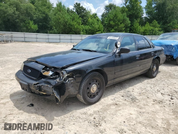 2007 Ford Police Interceptor with VIN 2FAFP71W27X158844, listed as a Copart auction lot 65159955 with 158,906 mi miles and Salvage title. Bid and sale history available at DreamBid. Image 1.