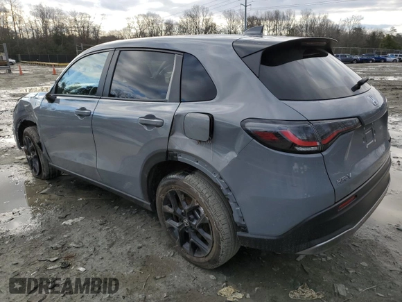 2024 Honda HR-V Sport with VIN 3CZRZ2H51RM759334, listed as a Copart auction lot 87272894 with 21,509 mi miles and Salvage title. Bid and sale history available at DreamBid. Image 2.