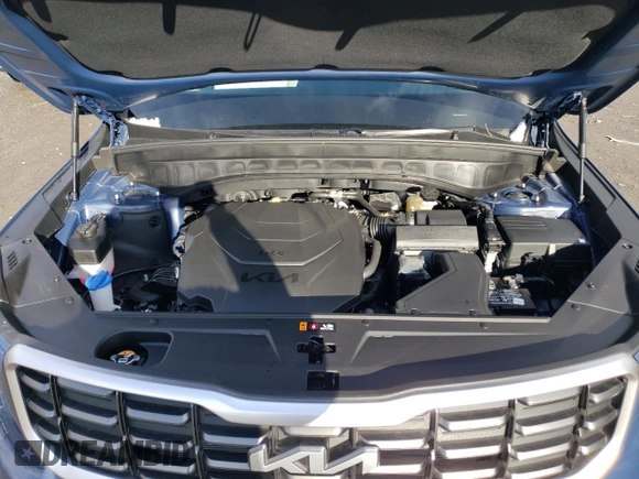 2025 Kia Telluride S with VIN 5XYP64GC4SG571265, listed as a Copart auction lot 83986074 with 9 mi miles and Salvage Title. Bid and sale history available at DreamBid. Image 11.