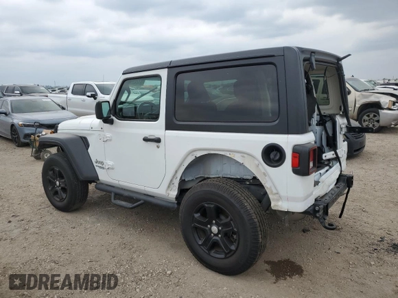 2021 Jeep Wrangler Sport S с VIN 1C4HJXAG7MW542333, выставлен на аукционе Copart как лот 53243665 с пробегом 36 310 миль миль и Списание • Salvage title. История ставок и продаж доступна на DreamBid. Изображение 2.
