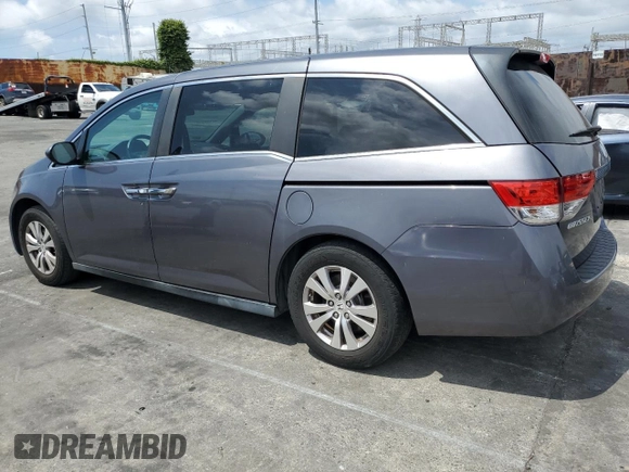 2016 Honda Odyssey EX with VIN 5FNRL5H47GB019997, listed as a Copart auction lot 55628435 with 85,296 mi miles and Clean Title. Bid and sale history available at carsss.com. Image 2.