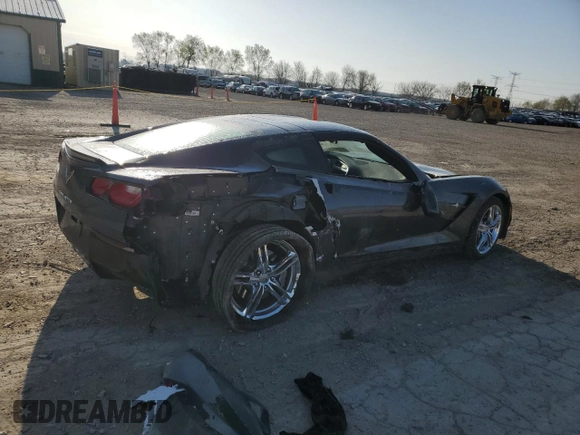 2017 Chevrolet Corvette 2LT z VIN 1G1YD2D79H5120543, wystawiony jako Copart lot #52300175 z przebiegiem 34 812 mil mil oraz Czysty tytuł • Clean title. Historia ofert i sprzedaży dostępna na DreamBid. Obrazek 3.