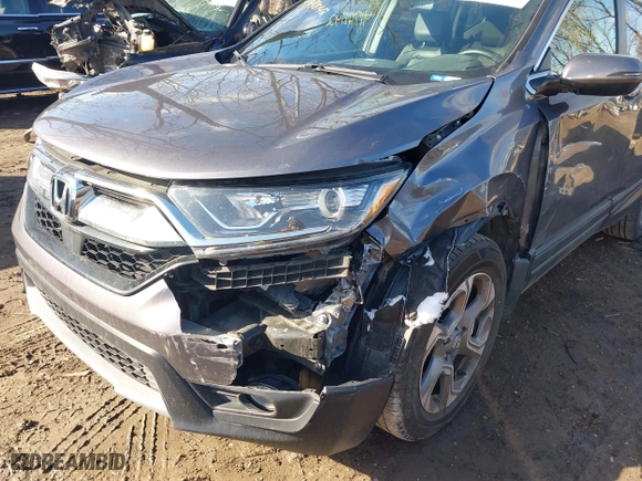 2018 Honda CR-V EX-L with VIN 7FARW2H89JE051063, listed as a IAAI auction lot 41748142 with 90,834 mi miles. Bid and sale history available at carsss.com. Image 6.
