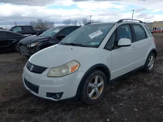 2008 Suzuki SX4 with VIN JS2YB417185102170, listed as a IAAI auction lot 42005896 with 131,810 mi miles. Bid and sale history available at carsss.com. Image 2.