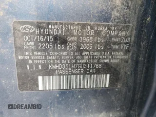 2016 Hyundai Elantra GT with VIN KMHD35LH7GU311768, listed as a Copart auction lot 80390154 with 130,234 mi miles and Clean Title. Bid and sale history available at carsss.com. Image 12.
