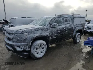 2020 Chevrolet Colorado 4WD LT with VIN 1GCGTCEN4L1220042, listed as a Copart auction lot 81544934 with 0 mi miles and Clean Title. Bid and sale history available at carsss.com. Image 1.