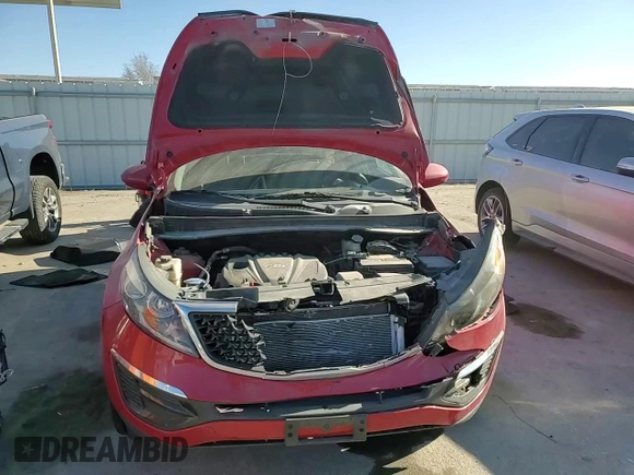 2014 Kia Sportage LX with VIN KNDPB3AC7E7635038, listed as a Copart auction lot 84241724 with 178,937 mi miles and Salvage Title. Bid and sale history available at carsss.com. Image 12.