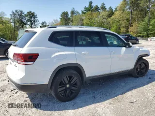 2018 Volkswagen Atlas SEL with VIN 1V2MR2CA4JC579242, listed as a Copart auction lot 56152485 with 97,362 mi miles and Salvage title. Bid and sale history available at DreamBid. Image 3.