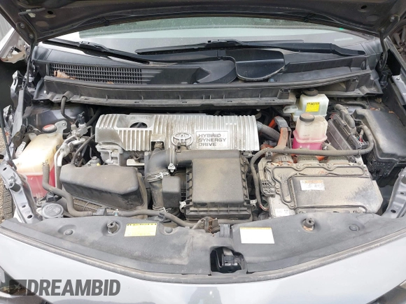 2015 Toyota Prius Two with VIN JTDZN3EU6FJ016826, listed as a IAAI auction lot 42662727 with 184,491 mi miles and . Bid and sale history available at DreamBid. Image 10.