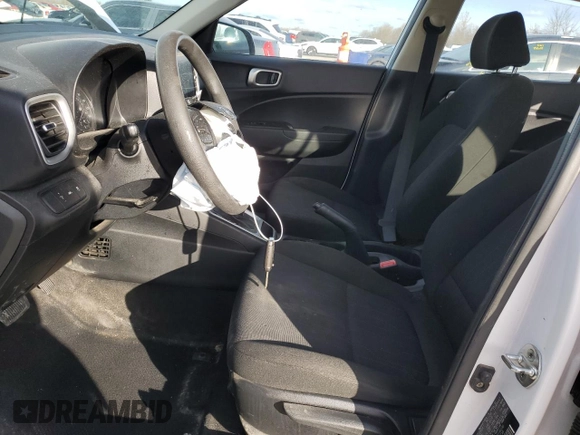 2022 Hyundai Venue SE with VIN KMHRB8A38NU146330, listed as a Copart auction lot 49507925 with 76,285 mi miles and Salvage Title. Bid and sale history available at DreamBid. Image 7.