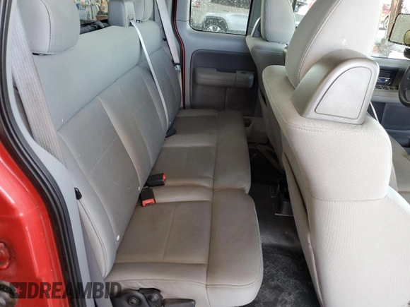 2007 Ford F-150 STX with VIN 1FTRX02W47KD43770, listed as a Copart auction lot 53056955 with 224,526 mi miles and Salvage Title. Bid and sale history available at carsss.com. Image 10.