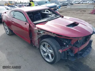 2019 Chevrolet Camaro 2SS with VIN 1G1FG1R70K0105760, listed as a IAAI auction lot 41578923 with 119,392 mi miles. Bid and sale history available at carsss.com. Image 1.