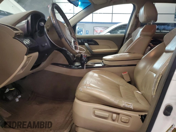 2009 Acura MDX Technology with VIN 2HNYD28479H511038, listed as a Copart auction lot 45787105 with 291,836 mi miles and Salvage Title. Bid and sale history available at DreamBid. Image 7.