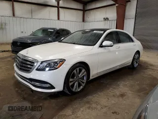 2019 Mercedes-Benz S 450 with VIN WDDUG6EB0KA478867, listed as a Copart auction lot 50963054 with 65,719 mi miles and . Bid and sale history available at DreamBid. Image 1.