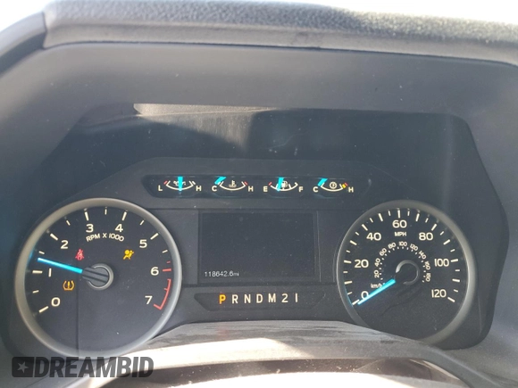 2015 Ford F-150 XLT with VIN 1FTEW1EG7FKE86979, listed as a Copart auction lot 48394035 with 118,642 mi miles and Salvage Title. Bid and sale history available at carsss.com. Image 9.