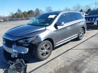 2019 Infiniti QX60 PURE with VIN 5N1DL0MM2KC514743, listed as a IAAI auction lot 41600018 with 65,581 mi miles. Bid and sale history available at carsss.com. Image 17.