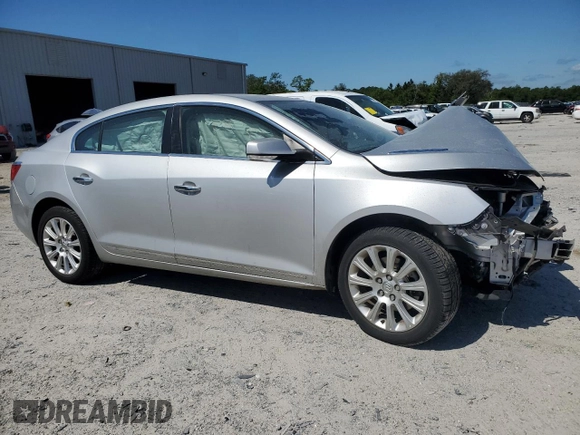2013 Buick LaCrosse Leather with VIN 1G4GC5E36DF305832, listed as a Copart auction lot 53263865 with 105,373 mi miles and Salvage Title. Bid and sale history available at carsss.com. Image 4.