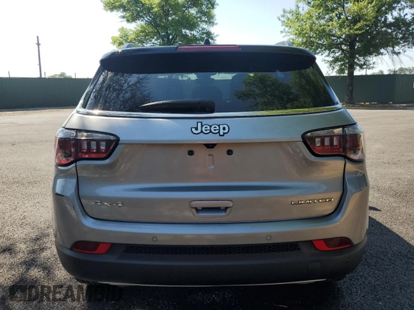 2023 Jeep Compass Limited with VIN 3C4NJDCN1PT565873, listed as a Copart auction lot 62000255 with 39,921 mi miles and Clean title. Bid and sale history available at DreamBid. Image 6.