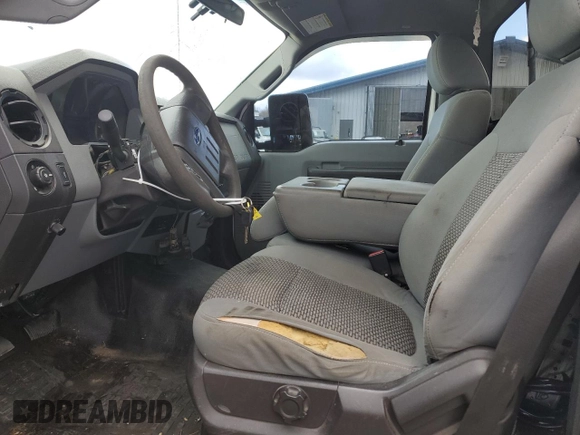 2011 Ford Super Duty F-250 SRW XL with VIN 1FTBF2BT1BEA74852, listed as a Copart auction lot 43614515 with 221,911 mi miles and Salvage Title. Bid and sale history available at carsss.com. Image 7.