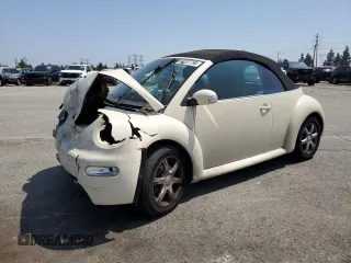 2004 Volkswagen Beetle GLS Turbo с VIN 3VWCD21Y04M302664, выставлен на аукционе Copart как лот 60337795 с пробегом Не указан миль и Списание • Salvage title. История ставок и продаж доступна на DreamBid. Изображение 1.