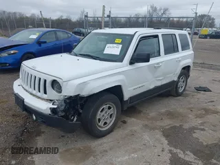 2016 Jeep Patriot Sport with VIN 1C4NJPBB9GD738411, listed as a IAAI auction lot 42129792 with 140,177 mi miles and . Bid and sale history available at carsss.com. Image 17.