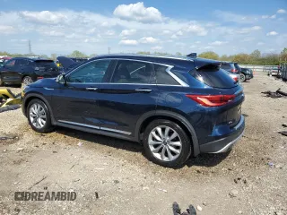 2021 Infiniti QX50 Essential z VIN 3PCAJ5CB2MF107683, wystawiony jako Copart lot #55672015 z przebiegiem 67 585 mil mil oraz Szkoda całkowita • Salvage title. Historia ofert i sprzedaży dostępna na DreamBid. Obrazek 2.