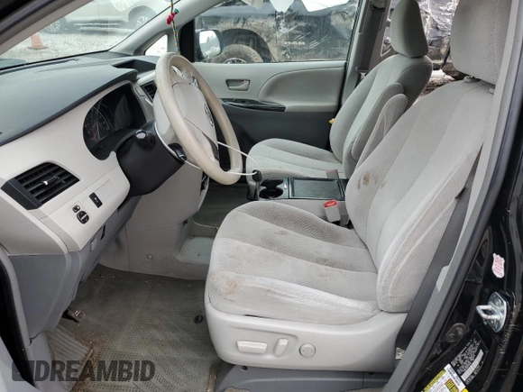 2014 Toyota Sienna LE AAS with VIN 5TDKK3DC8ES456485, listed as a Copart auction lot 43484695 with Not Provided miles and Salvage Title. Bid and sale history available at DreamBid. Image 7.