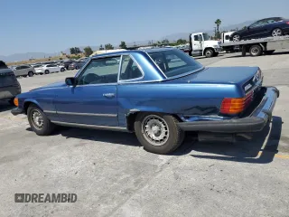 1977 Mercedes-Benz SL with VIN 10704412036886, listed as a Copart auction lot 58012725 with 242,866 mi miles and Salvage title. Bid and sale history available at DreamBid. Image 2.