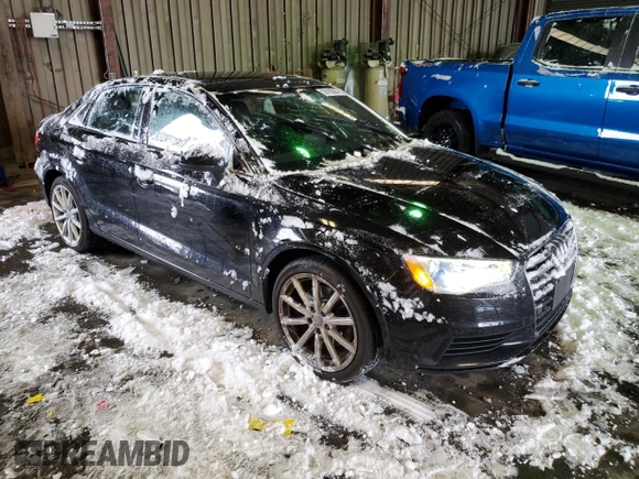 2016 Audi A3 2.0T Premium with VIN WAUB8GFF2G1031290, listed as a Copart auction lot 39185604 with 77,080 mi miles. Bid and sale history available at carsss.com. Image 4.