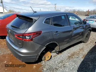 2020 Nissan Rogue Sport S with VIN JN1BJ1CW5LW640544, listed as a Copart auction lot 50656755 with 45,804 mi miles and Salvage Title. Bid and sale history available at carsss.com. Image 3.