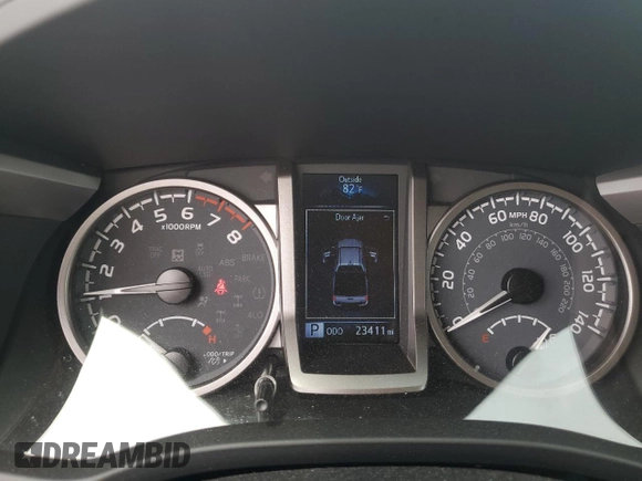 2023 Toyota Tacoma SR5 z VIN 3TMAZ5CN2PM209813, wystawiony jako Copart lot #53946645 z przebiegiem 23 411 mil mil oraz Szkody całkowita. Historia ofert i sprzedaży dostępna na DreamBid. Obrazek 9.