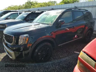 2023 Kia Telluride SX X-Line with VIN 5XYP5DGC7PG387559, listed as a Copart auction lot 73749914 with 15,971 mi miles and Non repairable. Bid and sale history available at DreamBid. Image 1.