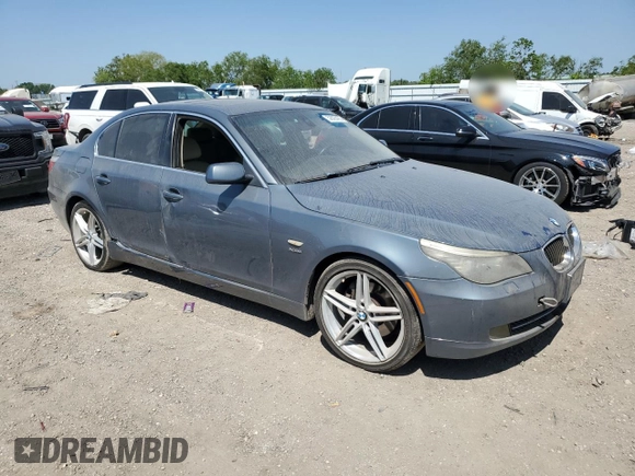2010 BMW 5 Series 535i xDrive with VIN WBANV9C54AC137796, listed as a Copart auction lot 52828405 with 163,992 mi miles and Clean Title. Bid and sale history available at carsss.com. Image 4.