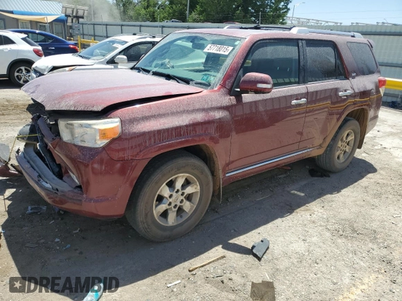 2011 Toyota 4Runner Trail z VIN JTEBU5JR4B5074126, wystawiony jako Copart lot #57718015 z przebiegiem 232 870 mil mil oraz Szkoda całkowita • Salvage title. Historia ofert i sprzedaży dostępna na DreamBid. Obrazek 1.